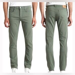 Edwin Denim Maddox Endurance Slim Men's Jeans Sage Green Size 29  33" Inseam
